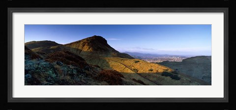 Framed Arthurs Seat, Edinburgh, Scotland Print
