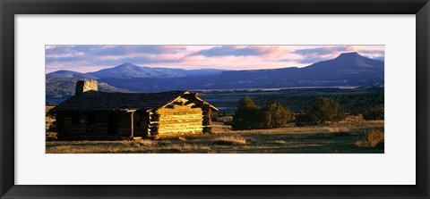 Framed Ghost Ranch, Abiquiu, Rio Arriba County, New Mexico Print