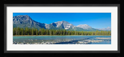 Framed Athabasca River, Icefields Parkway, Jasper National Park, Alberta, Canada Print