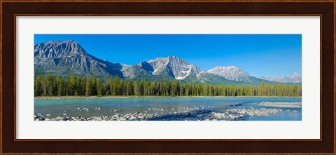 Framed Athabasca River, Icefields Parkway, Jasper National Park, Alberta, Canada Print