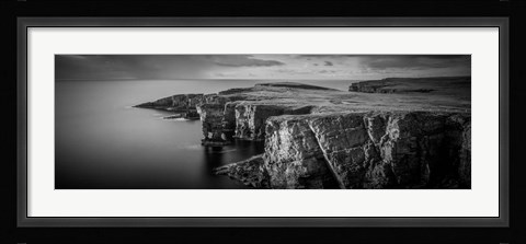 Framed Sea Stacks, Yesnaby, Orkney, Scotland Print