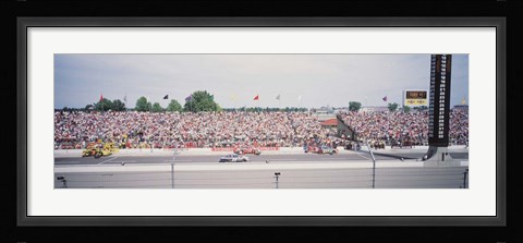 Framed Racecars, Indianapolis, Indiana Print