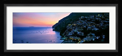 Framed Amalfi Coast, Campania, Italy Print