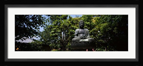 Framed Buddha in Asakusa Kannon Temple, Tokyo Prefecture, Japan Print