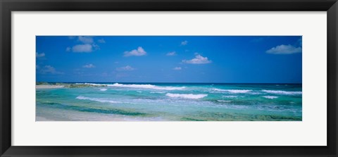Framed Waves in Cancun, Mexico Print