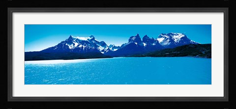 Framed Torres de Paine National Park, Chile Print