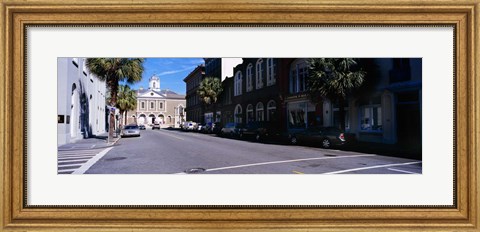 Framed Cotton Exchange, Charleston, South Carolina Print