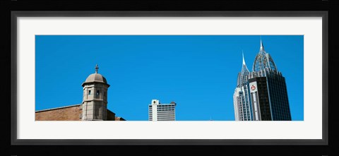 Framed Buildings in Mobile, Alabama Print