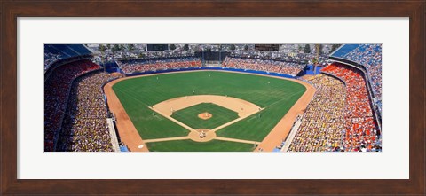 Framed Dodger Stadium, California Print