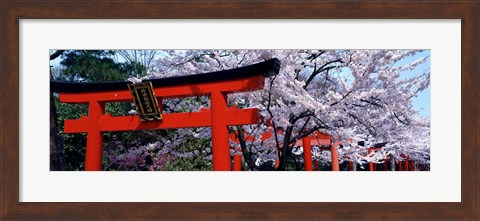 Framed Japan Takenaka Inari Shrine Print