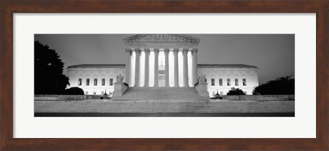 Framed Supreme Court Building, Washington DC Print