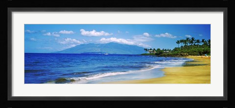 Framed Kapalua Beach, Maui, Hawaii Print
