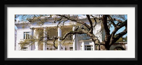 Framed Historic House, Charleston, South Carolina Print