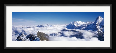 Framed Swiss Alps, Switzerland (close-up) Print