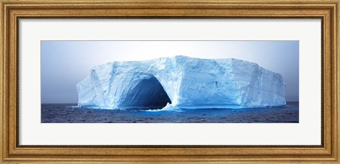 Framed Tabular Iceberg Antarctica Print
