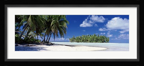 Framed Tuamotu Islands, French Polynesia Print