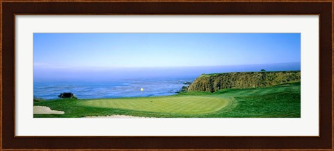 Framed Pebble Beach Golf Course, Monterey County, California Print