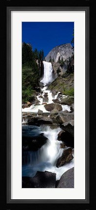 Framed Yosemite Park, Vernal Falls, California Print