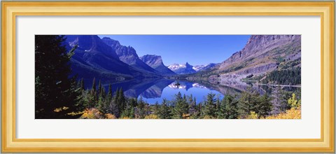 Framed Glacier National Park, MT Print