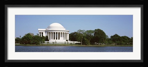 Framed Jefferson Memorial, Washington DC (pano) Print