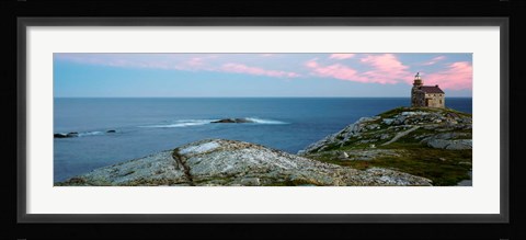 Framed Rose Blanche Lighthouse , Canada Print