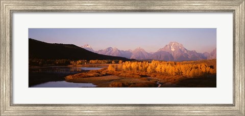 Framed Oxbow Bend Grand Teton National Park, WY Print
