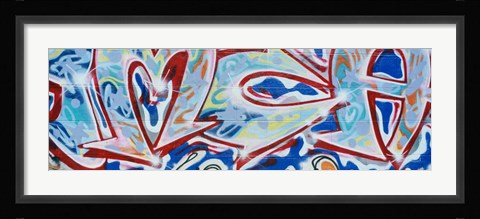 Framed Street Graffiti Print