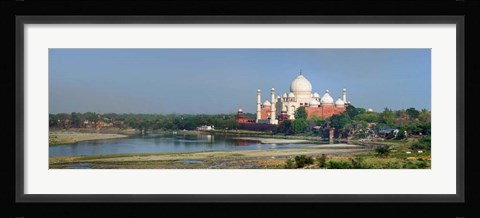 Framed Taj Mahal, Agra, Uttar Pradesh, India Print