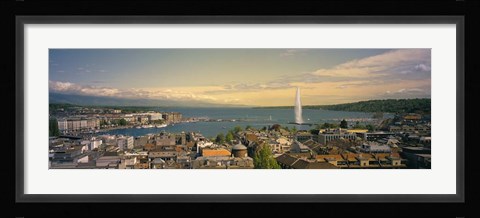 Framed Lake Geneva, Switzerland Print