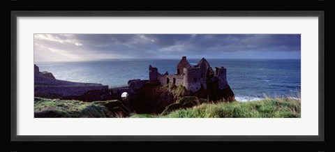Framed Dunluce Castle, County Antrim, Northern Ireland Print