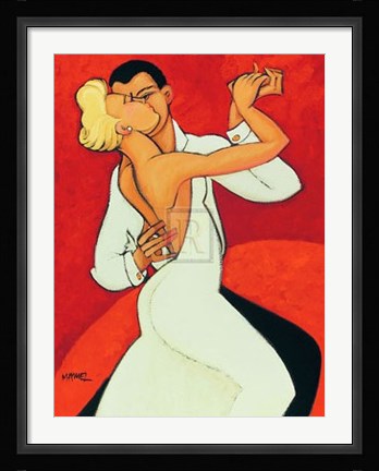 Framed Tango Valentino (LE) Print