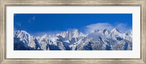 Framed Mount Whitney, California Print