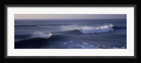 Framed California Ocean Waves Print