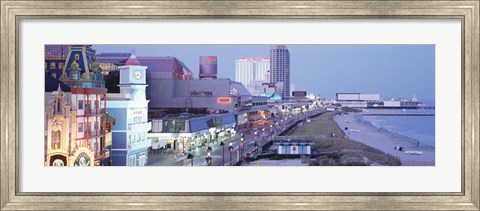 Framed Atlantic City, New Jersey Print