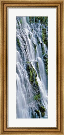 Framed Burney Falls, McArthur-Burney Falls Memorial State Park, California Print