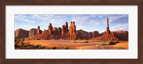 Framed Monument Valley in Arizona Print