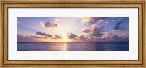 Framed Seven Mile Beach, Cayman Islands Print