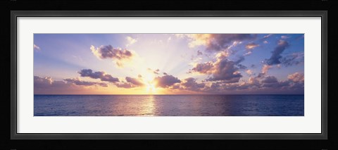 Framed Seven Mile Beach, Cayman Islands Print