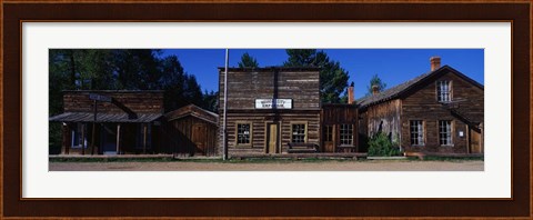 Framed Ghost Town, Nevada City, MT Print