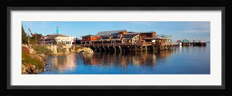 Framed Old Fisherman's Wharf, Monterey, California Print