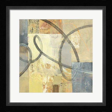 Framed Ribbon Dance II Print