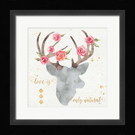 Framed Wild Bohemian II Print