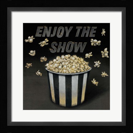 Framed Enjoy the Show Print