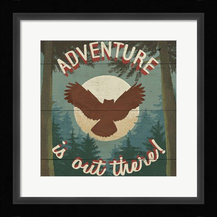 Framed Discover the Wild VIII Print