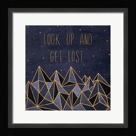 Framed Written in the Stars II Print