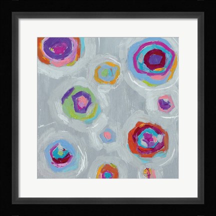 Framed Frolic I Crop Print