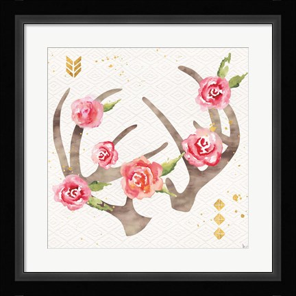 Framed Wild Bohemian IV Print