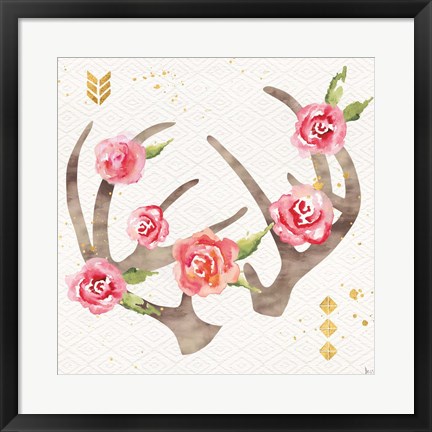 Framed Wild Bohemian IV Print