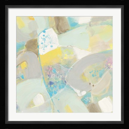 Framed White Rock II Print