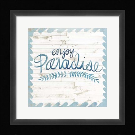 Framed Coastal Inspire II Print